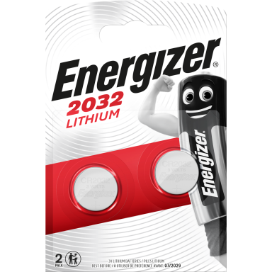 Energizer Lithium Knappcellsbatteri CR2032, 3 V